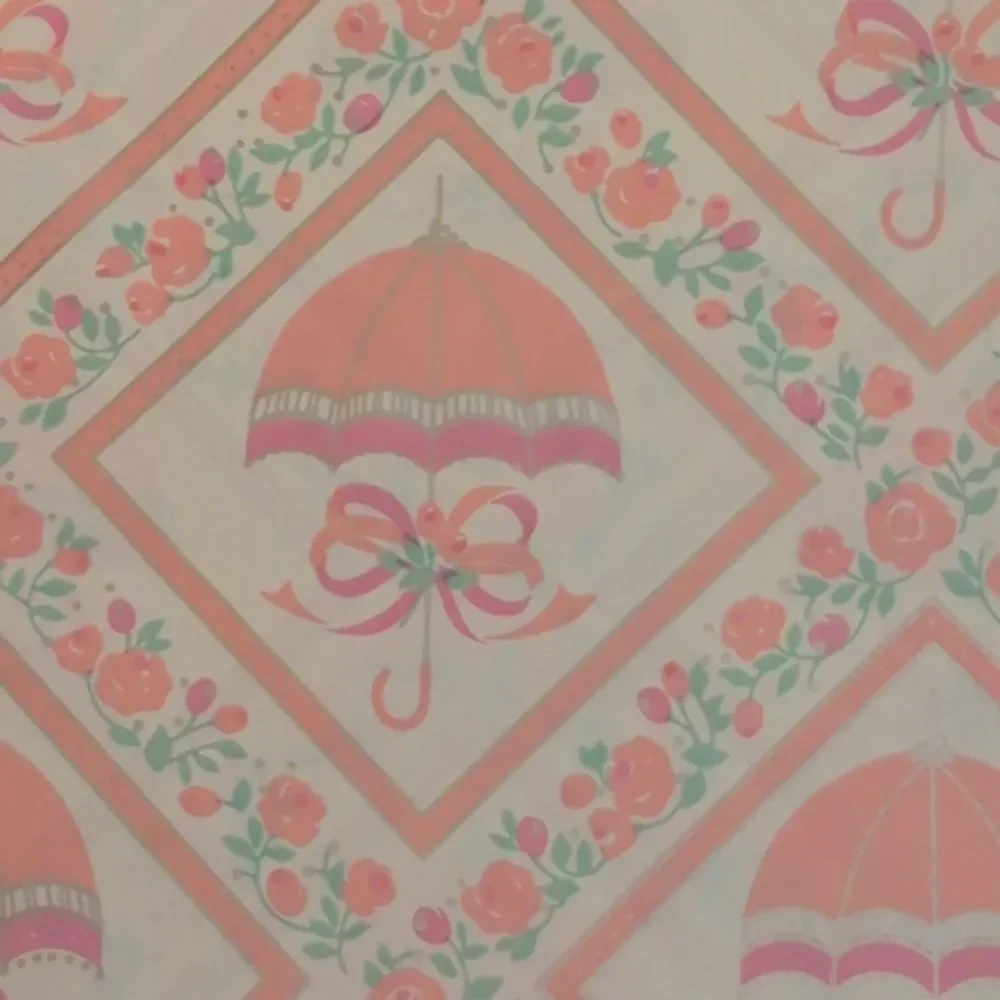 Vintage Gibson wedding shower wrapping‎ paper